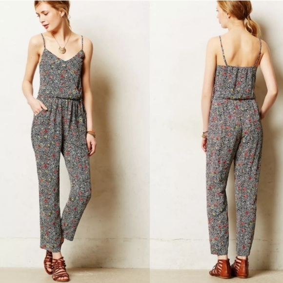 Anthropologie jumpsuit with colorful pattern - Picture 1 of 7